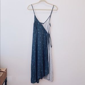 Urban Outfitters boho wrap midi dress